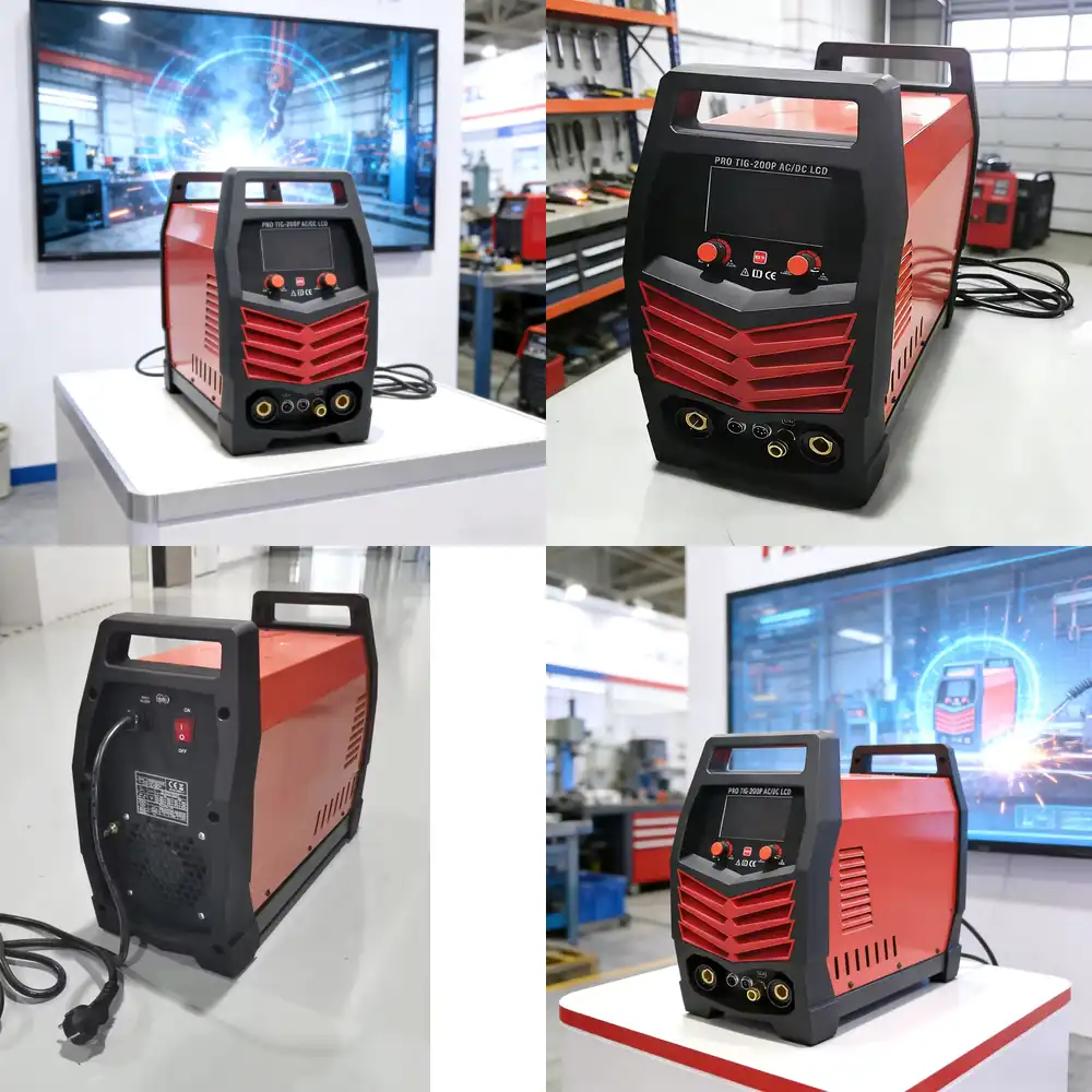 Tig Welder Machine - SANYU Full New 220V 200A LCD