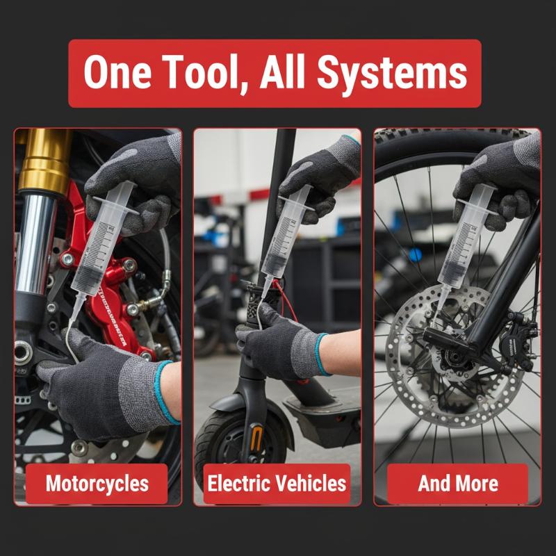 New Universal 100ml Motorcycle - Brake Bleeder Kit review and price