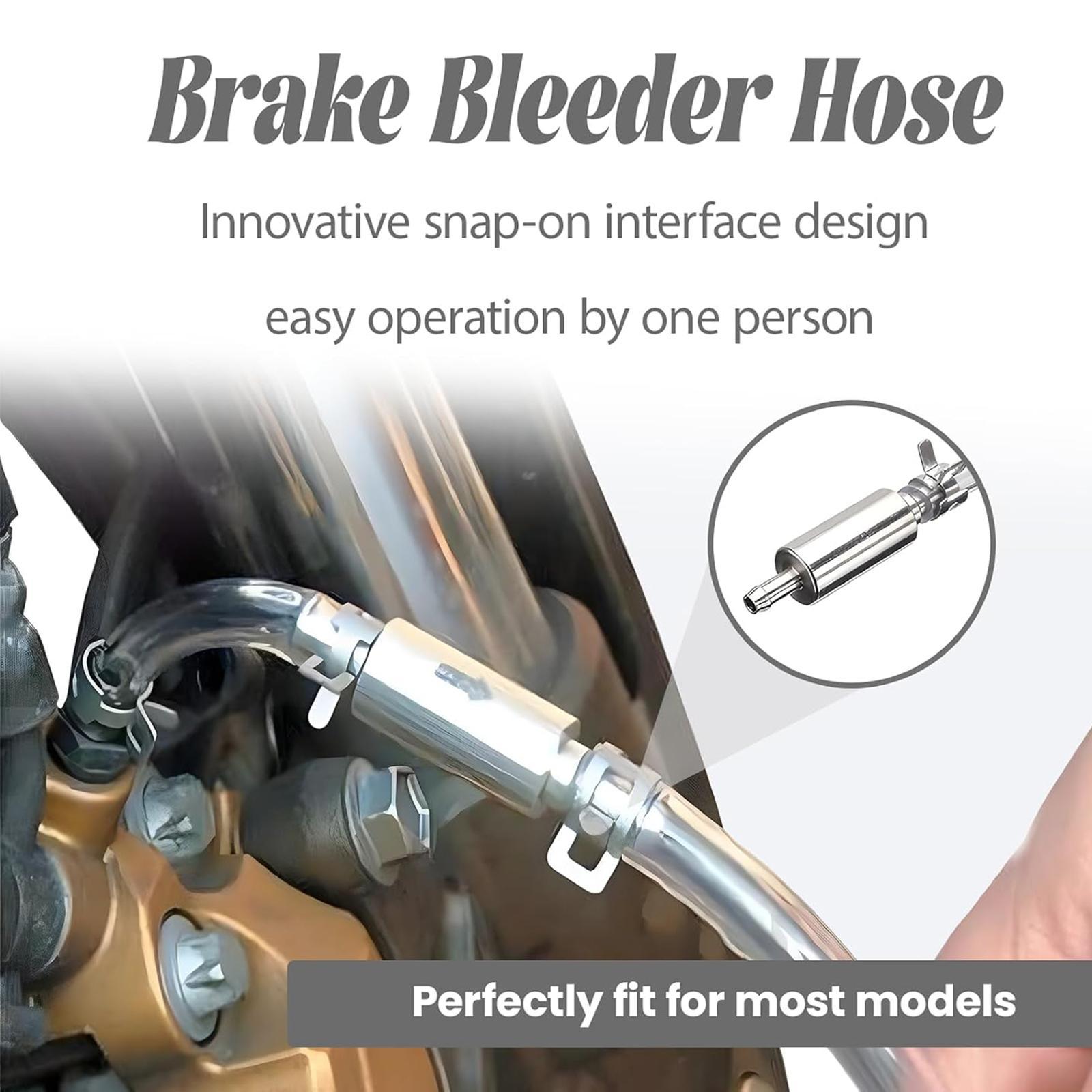 Flexible Brake Bleeder Tube Va - Brake Bleeder Kit review and price