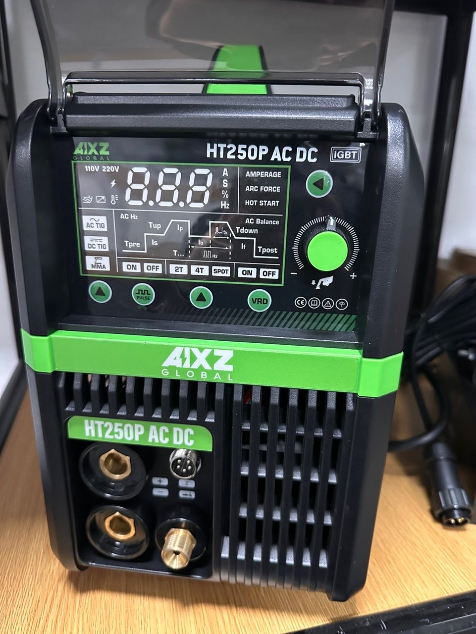 TIG250ACDC PULSE LCD IGBT Inve - Tig Welder Machine review and price