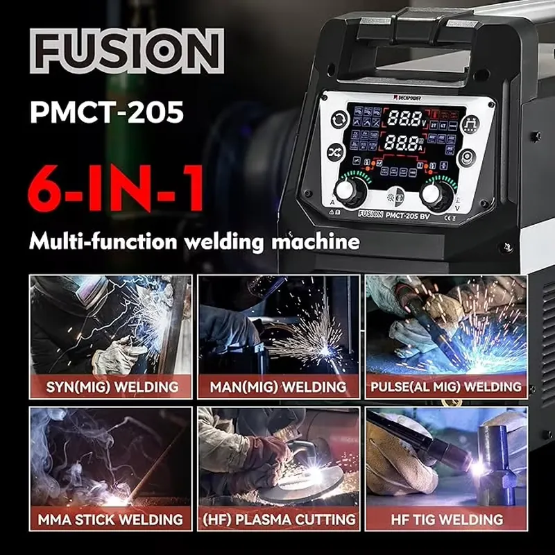 LEVIN FUSION PMCT-205 6-in-1 V - Tig Welder Machine review and price